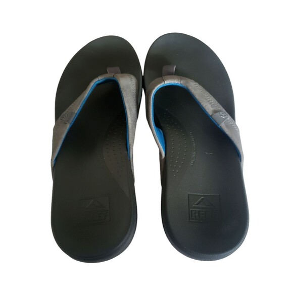Reef CUSHION SPRING Casual Flip Flop Sandals CI3635 Gray Men\'s Size 13 main image 5